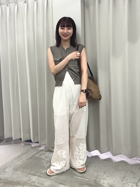 りなてぃさん（レディース・154cm）の夏コーディネート