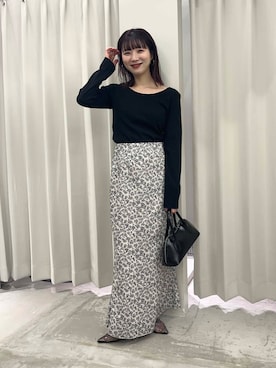 「センスオブプレイス」｜りなてぃさん（レディース・154cm）の春コーディネート