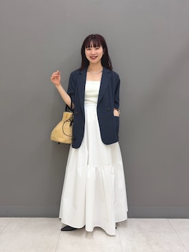 りなてぃさん(レディース・154cm)の夏コーディネート