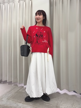 りなてぃさん（レディース・154cm）の秋コーディネート