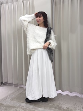 「SENSEOFPLACE」｜りなてぃさん（レディース・154cm）の秋コーディネート