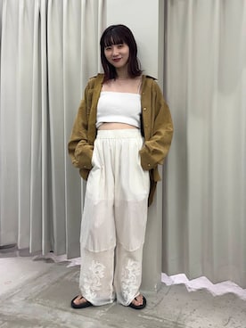 りなてぃさん（レディース・154cm）の夏コーディネート