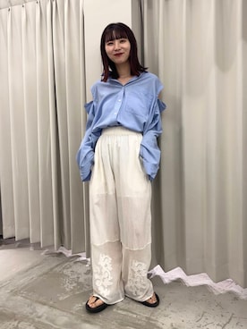 りなてぃさん（レディース・154cm）の夏コーディネート