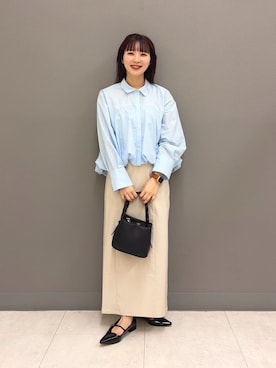 りなてぃさん（レディース・154cm）の冬コーディネート