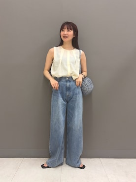 りなてぃさん（レディース・154cm）の春コーディネート