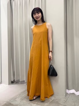「綺麗めコーデ」｜「アイテム（サンダル）」を使った、りなてぃさん（レディース・154cm）の夏コーディネート