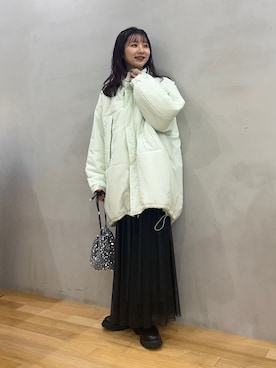 「マイベストコーデ2023」｜りなてぃさん（レディース・155cm）の冬コーディネート