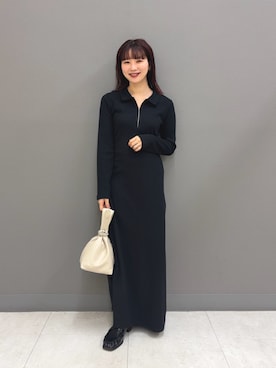 りなてぃさん（レディース・154cm）の冬コーディネート