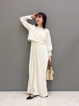 りなてぃさん（レディース・154cm）の冬コーディネート