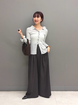 りなてぃさん(レディース・154cm)の秋コーディネート