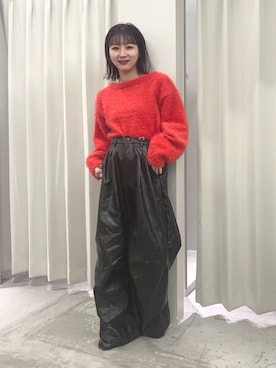 りなてぃさん（レディース・154cm）の冬コーディネート