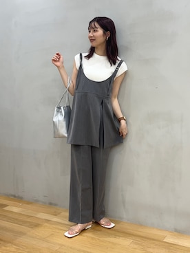 りなてぃさん（レディース・155cm）の夏コーディネート