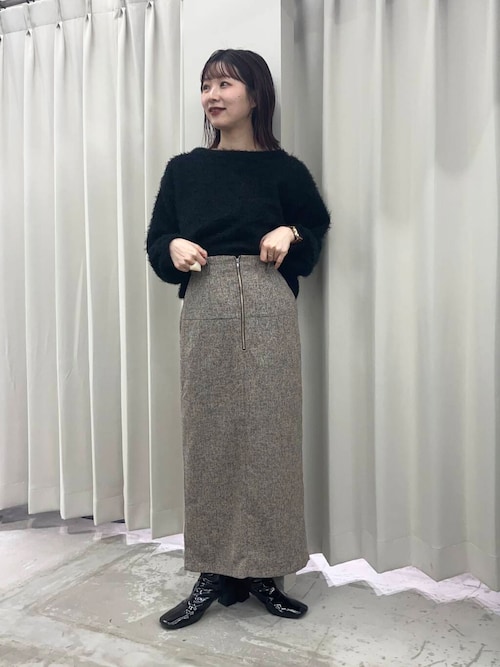 セール】フロントジップアイラインスカート（スカート）｜SENSE OF