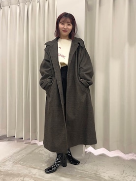 りなてぃさん（レディース・154cm）の秋コーディネート