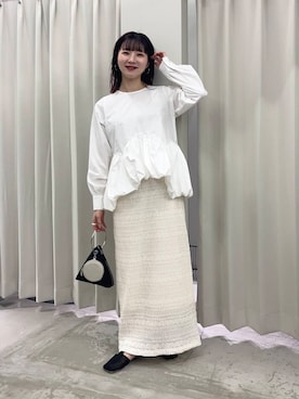 りなてぃさん（レディース・154cm）の春コーディネート