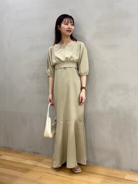 「HEYUMM」｜りなてぃさん（レディース・155cm）の夏コーディネート