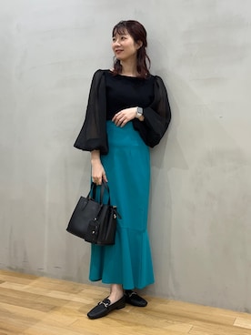 りなてぃさん（レディース・155cm）の春コーディネート