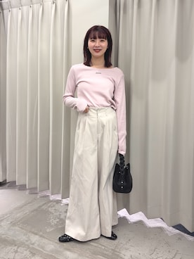 りなてぃさん（レディース・154cm）の冬コーディネート