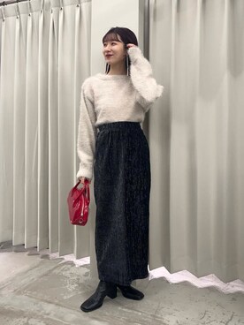 りなてぃさん(レディース・154cm)の冬コーディネート