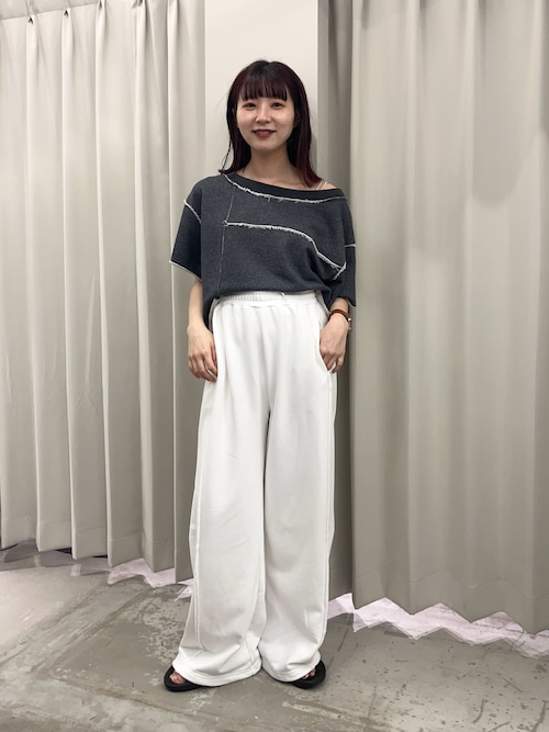 セール】パッチワーククロップドトップ（Tシャツ/カットソー）｜SENSE