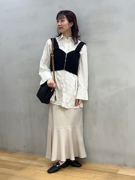 りなてぃさん（レディース・155cm）の春コーディネート