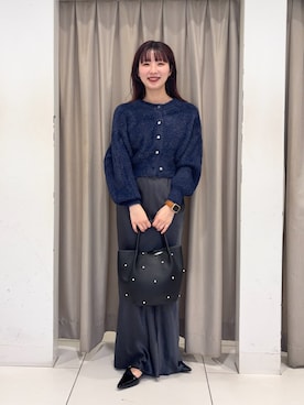 りなてぃさん（レディース・154cm）の冬コーディネート