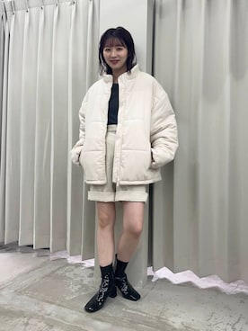 りなてぃさん(レディース・154cm)の冬コーディネート