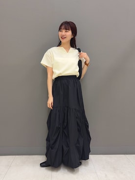 りなてぃさん（レディース・154cm）の春コーディネート