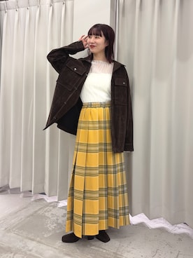 りなてぃさん（レディース・154cm）の秋コーディネート