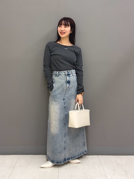 りなてぃさん(レディース・154cm)の冬コーディネート