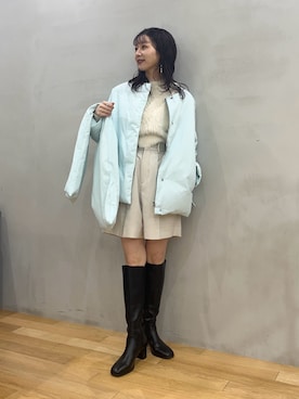 りなてぃさん(レディース・155cm)の冬コーディネート