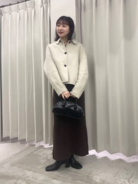 りなてぃさん(レディース・154cm)の冬コーディネート