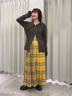 りなてぃさん（レディース・154cm）の秋コーディネート