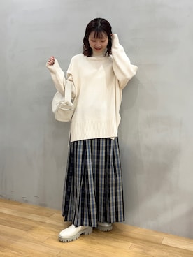 りなてぃさん（レディース・155cm）の冬コーディネート