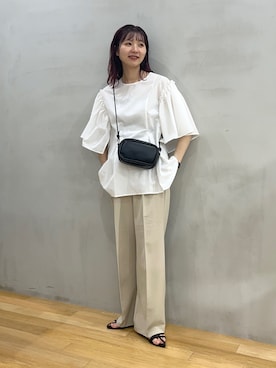 「HEYUMM」｜りなてぃさん（レディース・155cm）の夏コーディネート