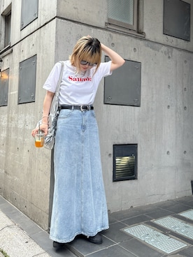 「Futier land（フューティアランド）のアイテム」を使った、ERINAさん（骨格ナチュラル・レディース・167cm）の夏コーディネート