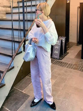 「UNIQLO（ユニクロ）のアイテム」を使った、ERINAさん（骨格ナチュラル・レディース・167cm）の春コーディネート