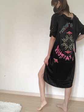 「DIESEL」｜「アイテム（ワンピース/ドレス）」を使った、yucci55さん（レディース・170cm）の夏コーディネート