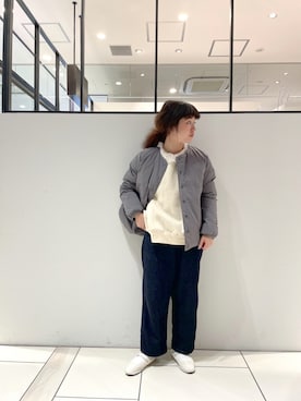 「ダウンコーデ」｜pualmaiさん（レディース・153cm）の秋コーディネート