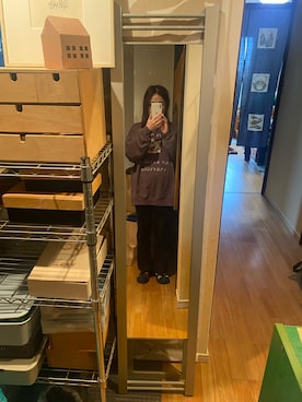 「AMERICAN HOLIC（アメリカンホリック）のアイテム」を使った、りりさん（レディース・159cm）の春コーディネート