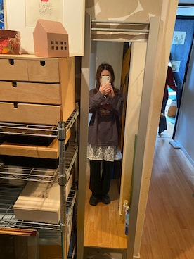 「プーマ」｜りりさん（レディース・159cm）の春コーディネート