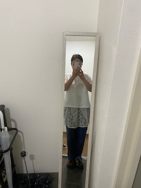 「COLONY 2139（コロニートゥーワンスリーナイン）のアイテム」を使った、りりさん（レディース・159cm）の春コーディネート