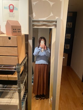 「ROPE' PICNIC（ロペピクニック）のアイテム」を使った、りりさん（レディース・159cm）の春コーディネート