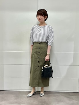 MOMOKOさん（レディース・160cm）の春コーディネート