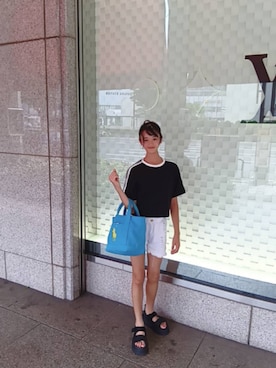「アイテム（シューズ）」を使った、ゆうさん（レディース・150cm・10代）の夏コーディネート