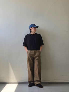 三原さん（メンズ・172cm）の夏コーディネート