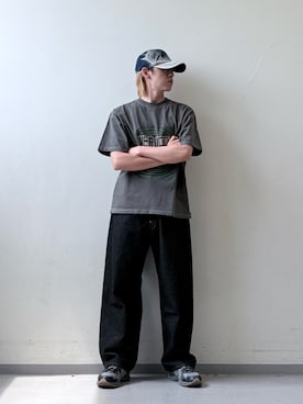 「アイテム（Tシャツ/カットソー）」を使った、みさん（メンズ・172cm・10代）の夏コーディネート