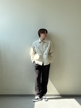 三原さん（メンズ・172cm）の春コーディネート