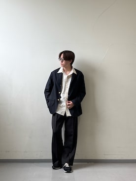 三原さん（メンズ・172cm）の春コーディネート