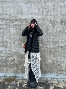 「Bape」｜amber2003さん（レディース・165cm）の冬コーディネート
